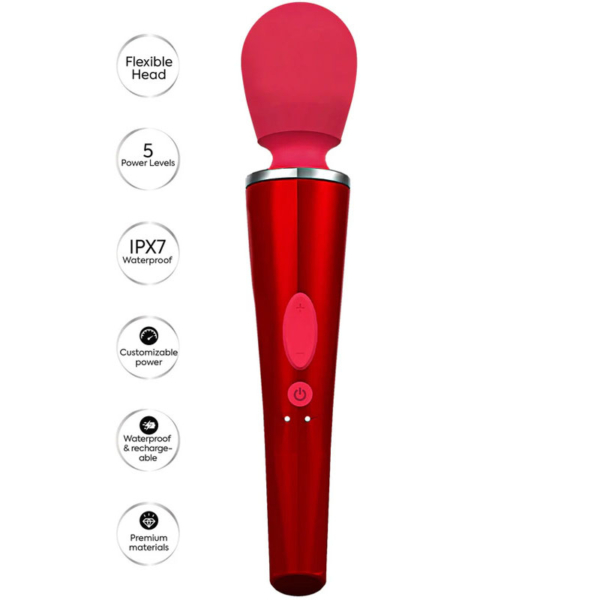 CARESSE Compact Wand Massager - Desireshop.nl