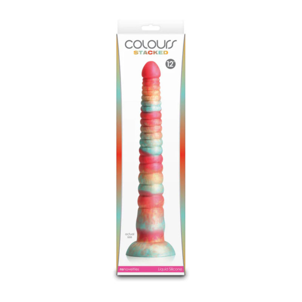 NS Novelties – Stacked 12 inch Dildo - Desireshop.nl