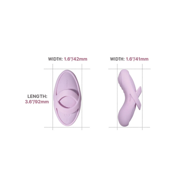 Svakom - Echo 2 Vingervibrator Roze Lila - Desireshop.nl