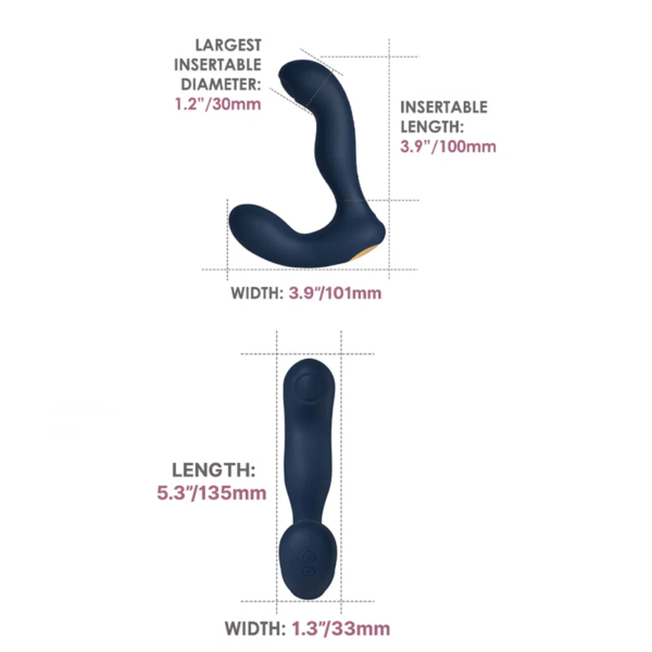 Svakom - Iker Neo Interactieve Prostaat Vibrator - Desireshop.nl