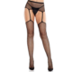Leg Avenue – Backseam Net Stockings with Garter Belt - Desireshop.nl