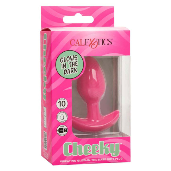 CalExotics - Cheeky Glow Vibrerende Plug S 10 Standen & Waterdicht - Afbeelding 10