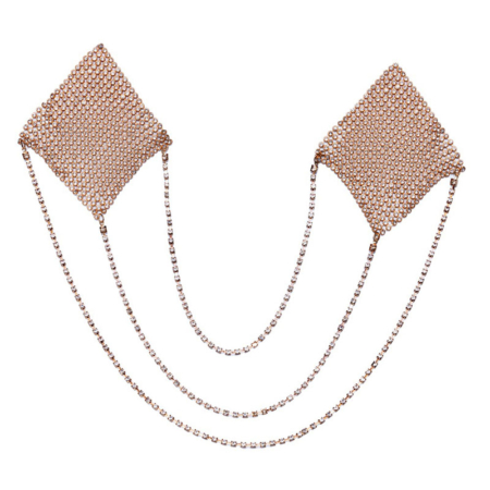 Tepelstickers Square Gold - Desireshop.nl