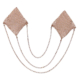 Tepelstickers Square Gold - Desireshop.nl