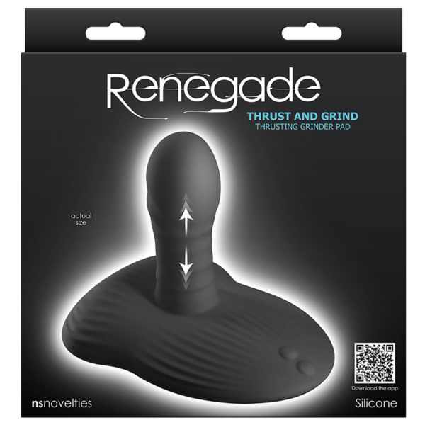 Thrust & Grind Black met App-bediening - Desireshop.nl