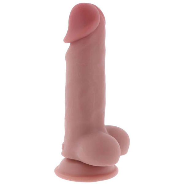 Deluxe Dual Density Thick Dildo 17 cm - Desireshop.nl