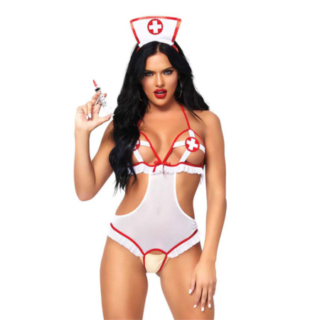 Leg Avenue – Sexy Verpleegsters Kostuum - Desireshop.nl