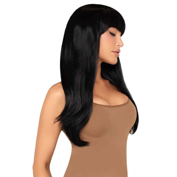 Leg Avenue – Bangin' Lange Pruik met Pony - Desireshop.nl