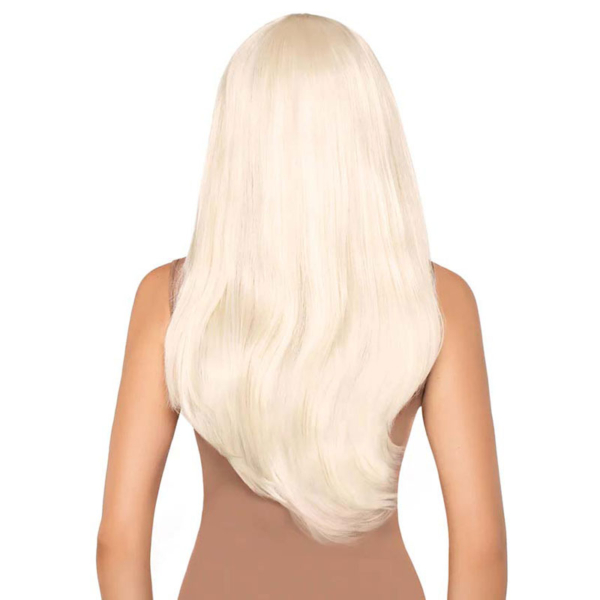 Leg Avenue - Bangin' Lange Blonde Pruik met Pony - Desireshop.nl