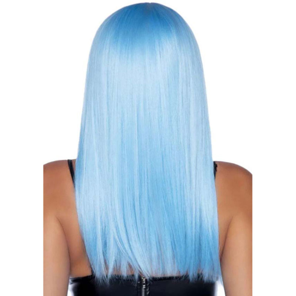 Leg Avenue - Lange blauwe ponypruik - Desireshop.nl