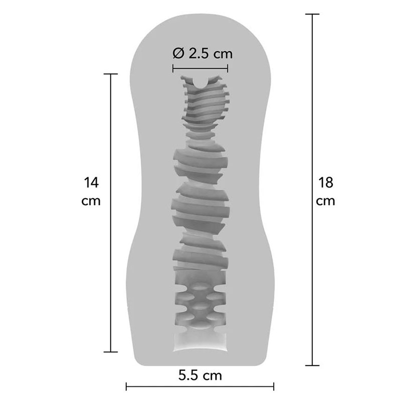 Toyjoy – Clear Wave Vacuum Stroker - Desireshop.nl