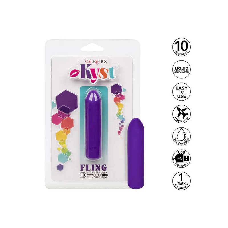 CalExotics - Kyst Fling Bullet vibrator - Desireshop.nl