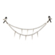 XR Brands – Tepelklemmen met dubbele ketting en spikes - Desireshop.nl