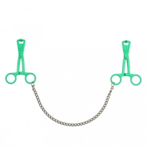 Schaar Tepelklemmen Met Ketting - Desireshop.nl