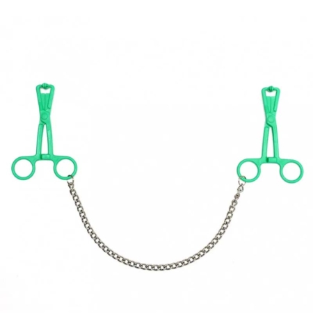 Schaar Tepelklemmen Met Ketting - Desireshop.nl