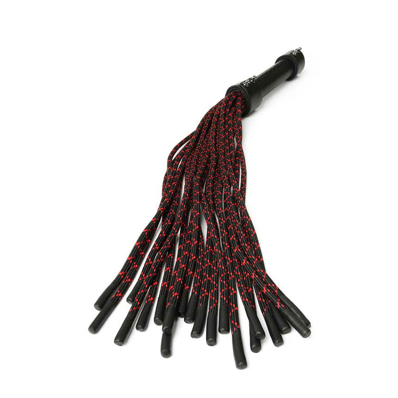 Hidden Desire - Genuine Leren Knot Flogger - Desireshop.nl