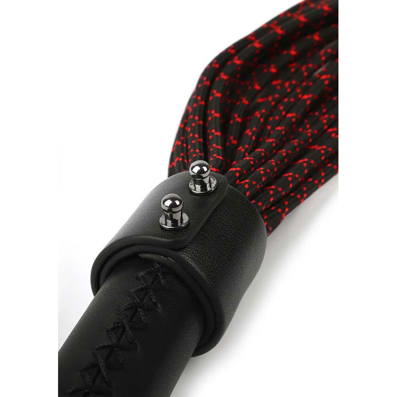 Hidden Desire - Genuine Leren Knot Flogger - Desireshop.nl