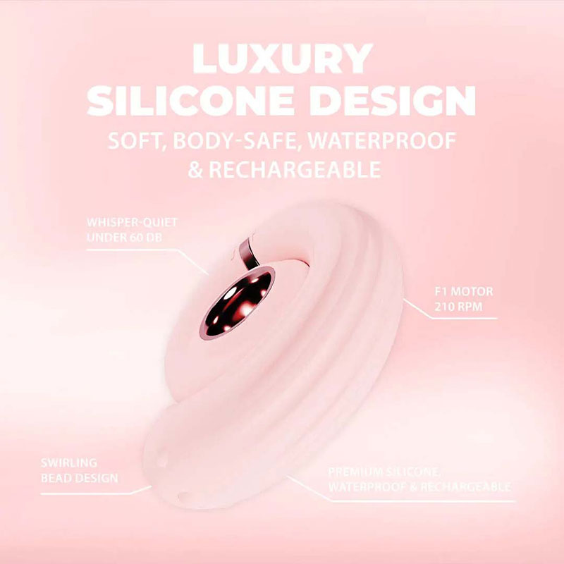 Loveline - Perles Rotating Beads Swirl - Desireshop.nl